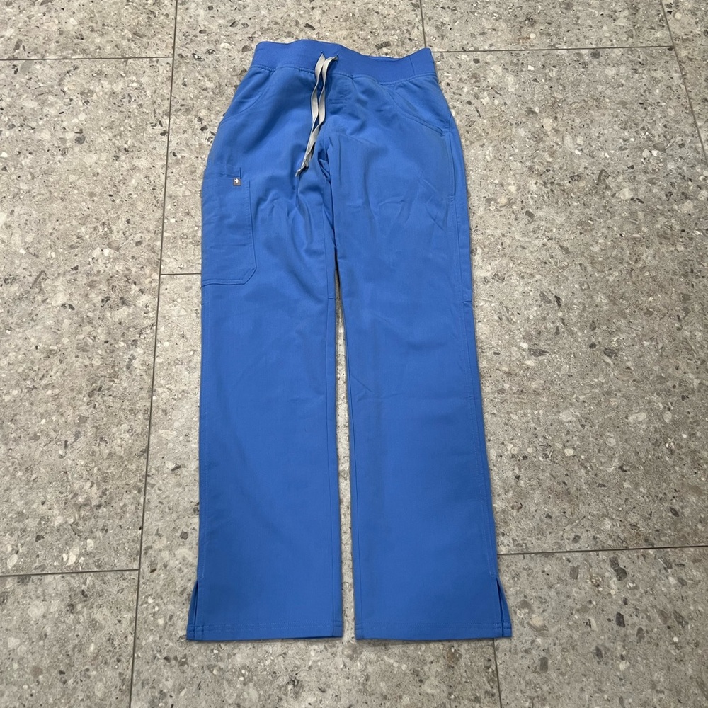 Figs Women’s Kade Ceil Blue Pants XS